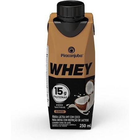 Beb whey piracanjuba coco zero lactose 250ml