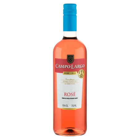 Vinho Campo Largo 750ml - Rosé - Seco