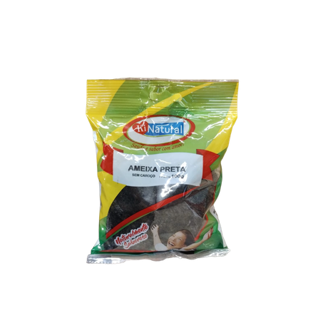 Ameixa Kinatural Preta Sem Caroço Pacote 100g