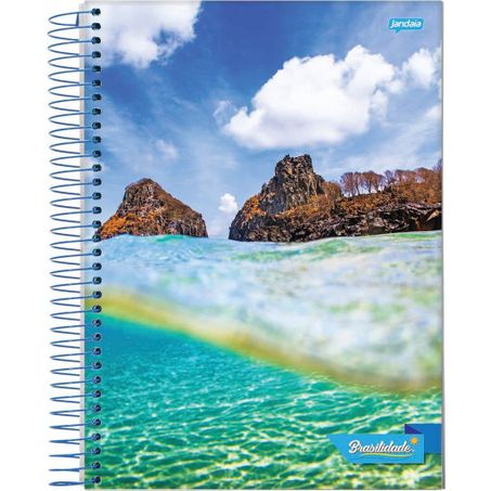 Caderno Jandaia Brasilidade 15 Matérias 300 Folhas