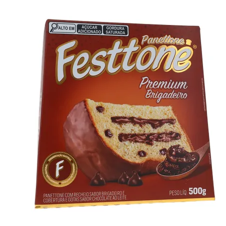 Panettone Festtone Trufado Brigadeiro 500G 360-35