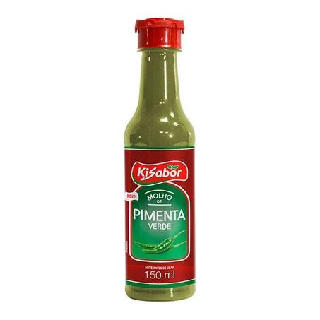 MOLHO KISABOR 150ML PIMENTA VERDE