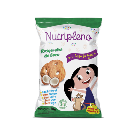 LUNA ROSQUINHA INT COCO 30G -NUTRIPLENO