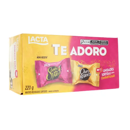 CAIXA SONHO DE VALSA E OURO BRANCO SORTIDOS 220G 360-33