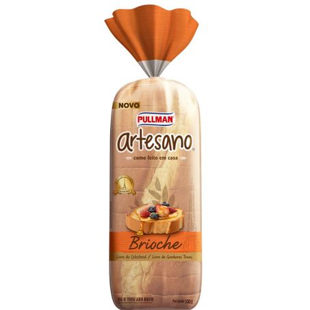 Pao artesano pullman brioche 500gr