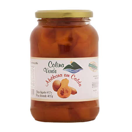 Doce de fruta Colina Verde abóbora com coco 680g