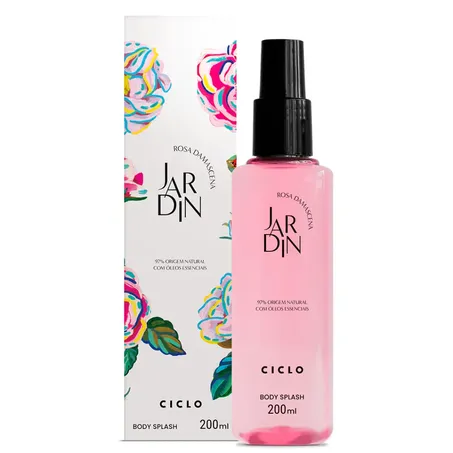 Ciclo jardin rosa damascena - body splash 200ml