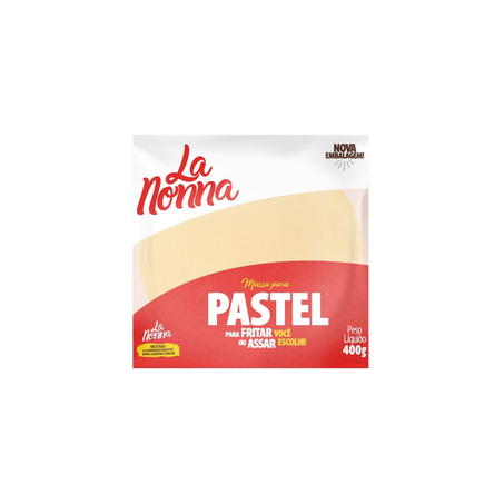 Massa para Pastel La Nonna Média Pacote 400G