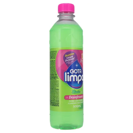 Desinfetante para Uso Geral Gota Limpa Limão Pet 500ml 360-32