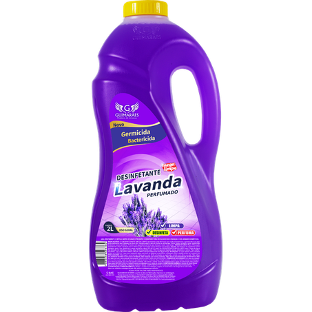 Desinfetante guimares 2l lavanda