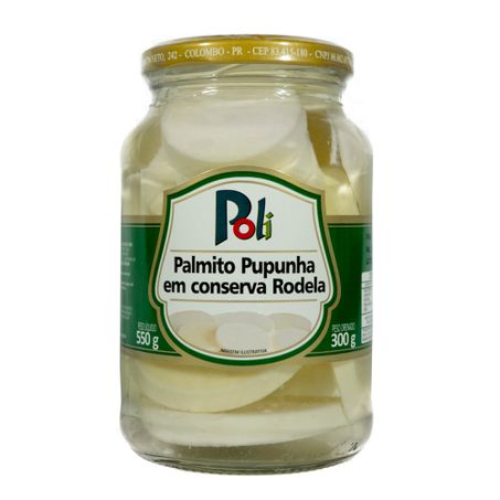 Palmitos Poli Rodela 300g Pupunha