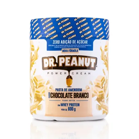 Pasta de Amendoim Chocolate Branco 600g