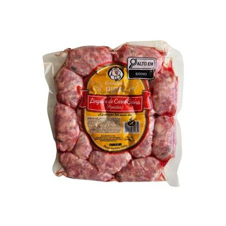 LINGUIÇA CARNE SUÍNA APERITIVO A VÁCUO PIPPI 700G