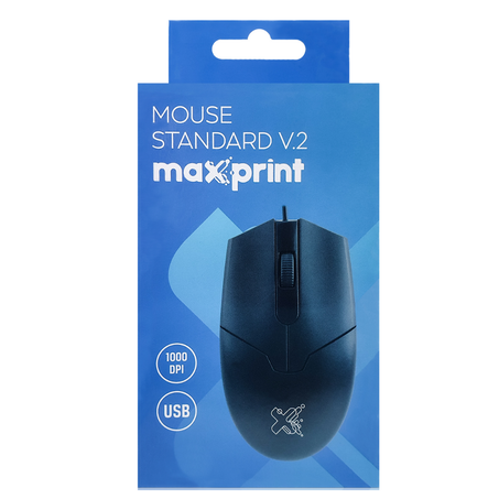 Mouse óptico usb maxprint standart v.2 un
