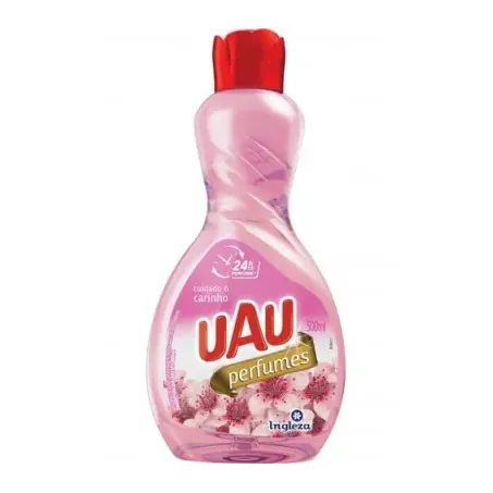 Limpador Perfumado Uau Cuidado e Carinho Frasco 500ml 
 