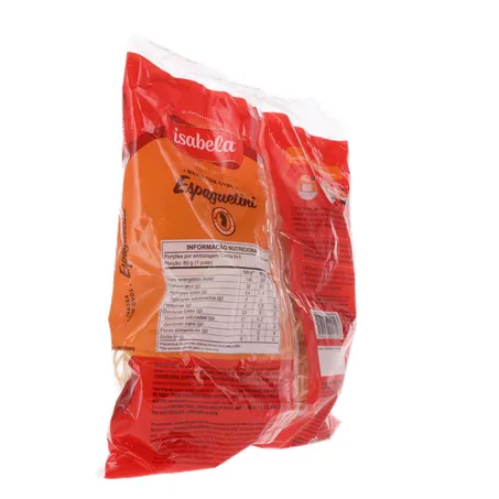 MASSA ISAELA C/OVOS ESPAGUETI 500G 360-13