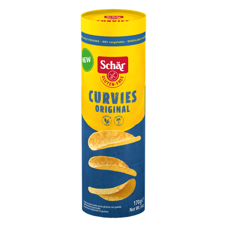 Batata curvies schär original 170g