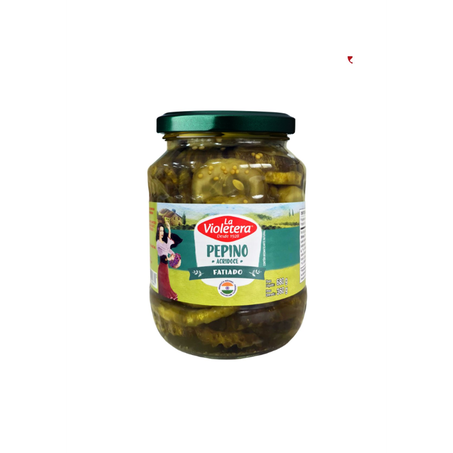 Pepino La Violetera Agridoce 360g