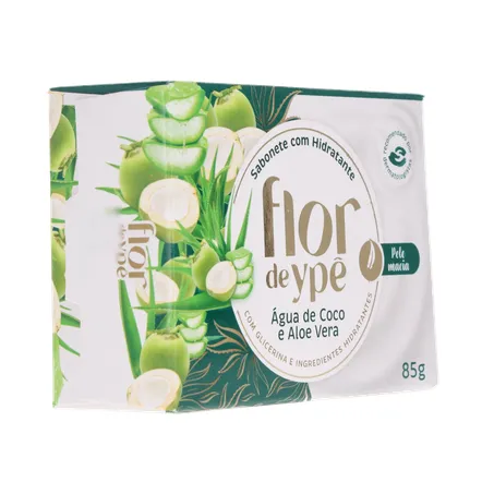 Sabonete em Barra com Hidratante Flor de Ypê Água de Coco e Aloe Vera 85G 360-31