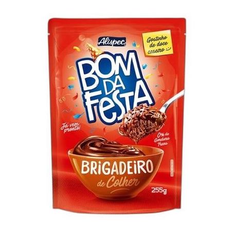 Sobremesa Alispec Festa 255g Pouch Brigadeiro