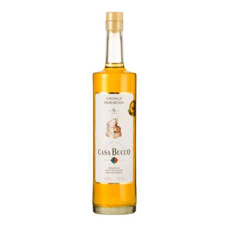 CACHAÇA CASA BUCCO ENVELHECIDA 6 ANOS 750ML