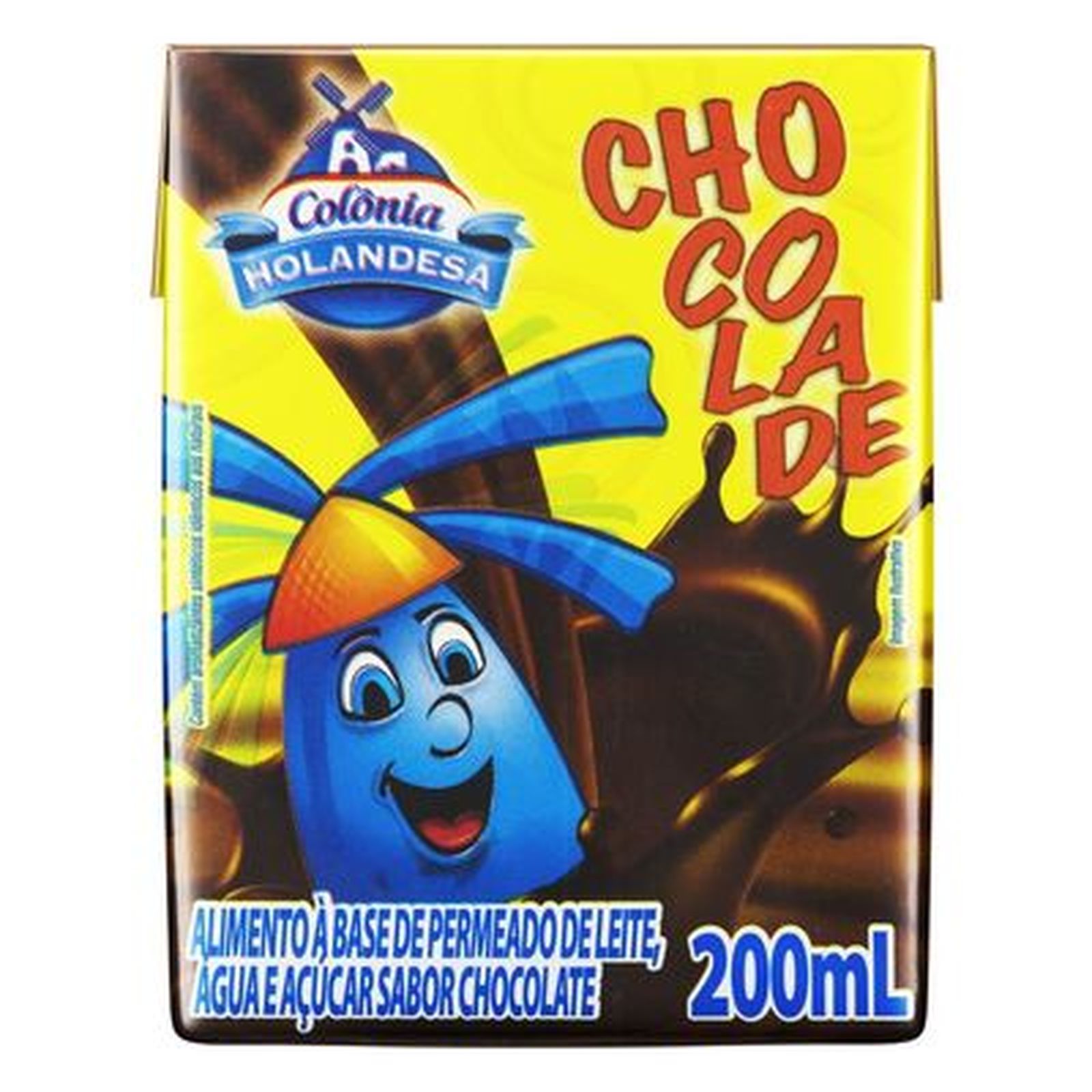 Oversup Supermercados - Achoc Liq Colonia Holandesa 200ml Tp Chocolate