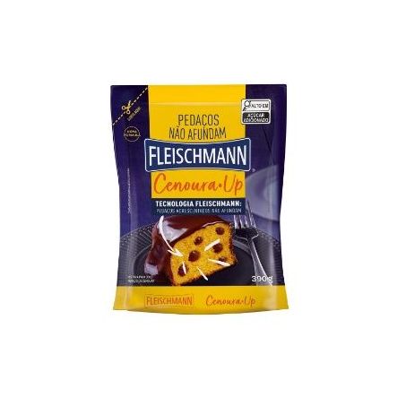 MISTURA PARA BOLO FLEISCHMANN CENOURA UP 390G