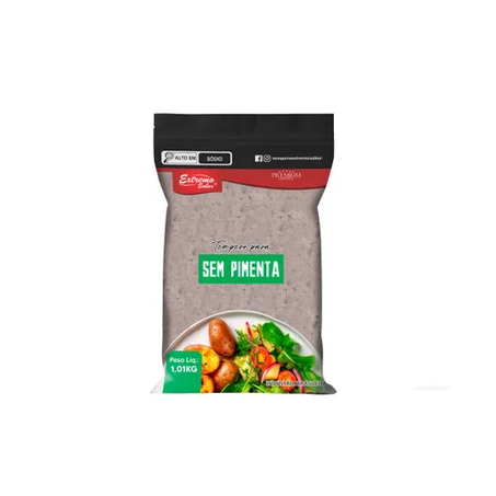 TEMPERO EXTREMO SABOR SEM PIMENTA PACOTE 1,01KG 