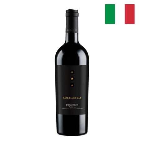 VINHO PUGLIA LUCCARELLI PRIMITIVO 750ML