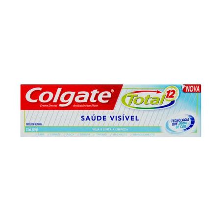 CREME DENTAL COLGATE TOTAL 12 70G SAUDE VISIVEL