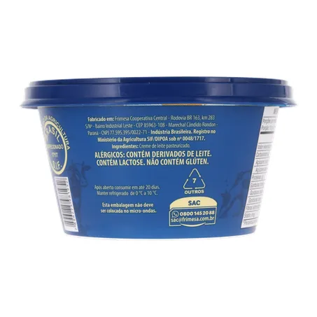 Manteiga Extra Frimesa Sem Sal 200g 
  360-15