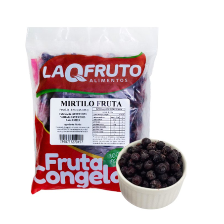 Mirtilo fruta laqfruto cg 400g