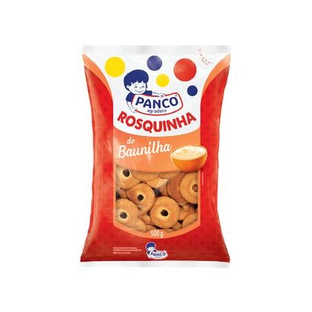 Rosquinhas de Baunilha Panco Pacote 500G