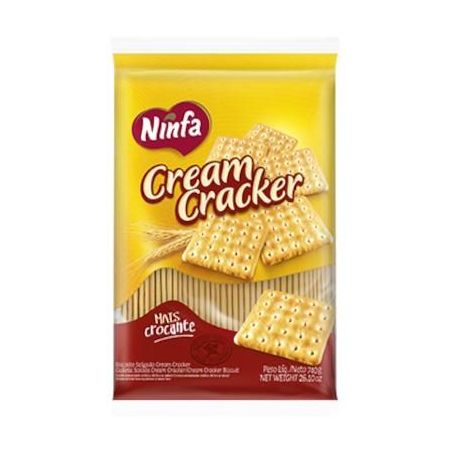 Biscoito ninfa 740g cream cracker