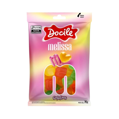 BALA DE GELATINA MELISSA DOCILE 70 G              