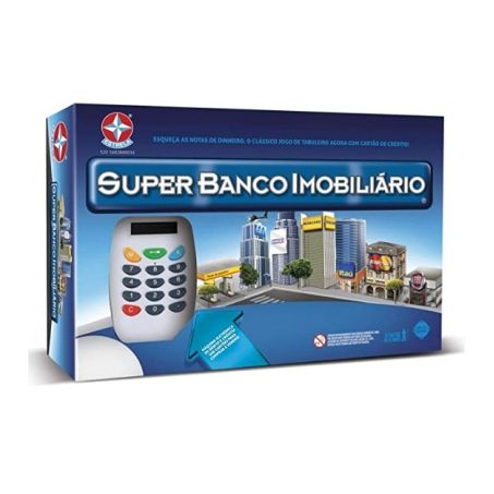 JOGO SUPER BANCO IMOBILIARIO ESTRELA              