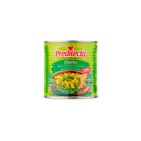 Dueto Milho e Ervilha Predilecta 170G