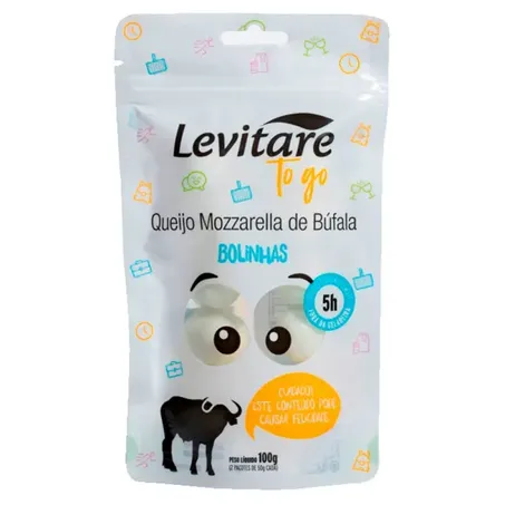 Queijo Mussarela Búfala Bola Levitare Pct 100g