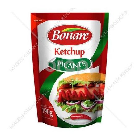 CATCHUP BONARE GOIAS VERDE SH PICANTE 190G