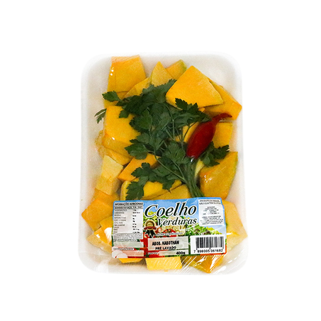 Feira Abóbora Cabotcham Coelho Pré Lavado 400g