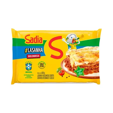 Lasanha Sadia Bolonhesa 600g