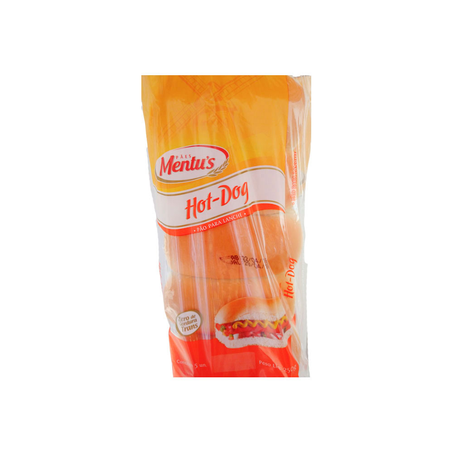 Pão de Hot Dog Mentus 250G