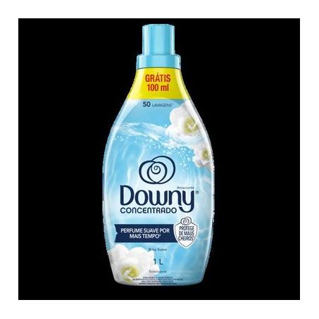 Amaciante Downy Concentrado Brisa Suave Frasco 1lt