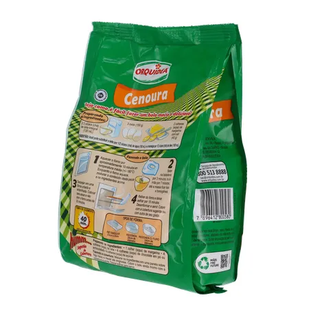 Mistura p/bolo orquidea 350gr cenoura 360-22