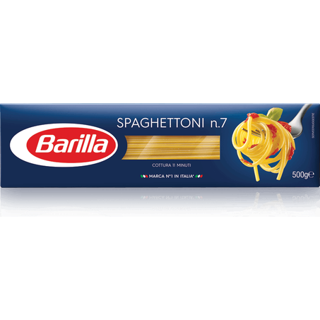 Massa barilla grano duro espaghettoni n7 500 gr
