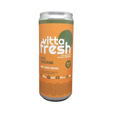 CHÁ MATE TANGERINA 300ML - VITTA FRESH