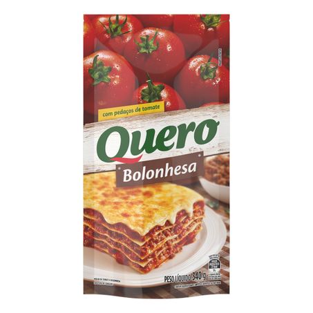 Molho de tomate bolonhesa quero