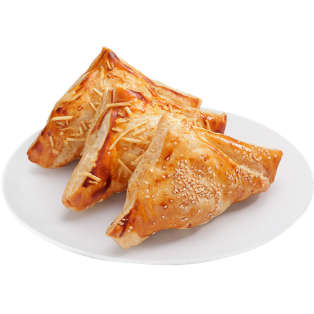Pastel folhado de carne kg