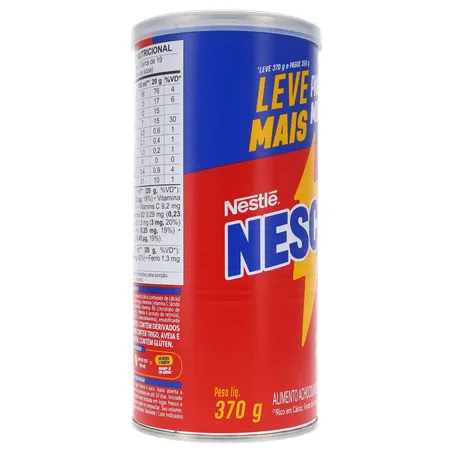 Achocolatado em Pó Nescau Lata 370gr 360-30