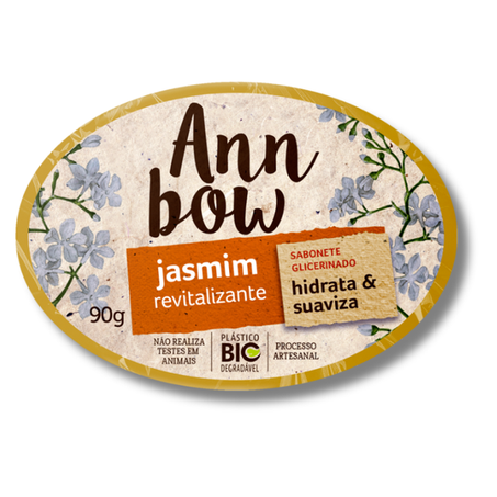 SABONETE ANN BOW GLICERINA JASMIN REVITALIZ 90G